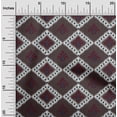 thumbnail image 1 of oneOone Polyester Lycra Fabric Argyle Ikat Printed Fabric 1 Yard 56 Inch Wide, 1 of 4