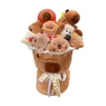 thumbnail image 3 of Ramo de muñecos de peluche Strade Fareast Limited Regalo de peluche ramo artificial 25 cm x 30 cm, 3 of 8