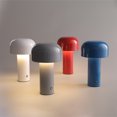 thumbnail image 4 of Led Creative Mushroom Rechargeable Table Lamp 3w 3 Lighting Levels Metal Night Light (white), 4 of 6