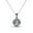 White Gold, variant on Cate & Chloe Celeste 18k Yellow Gold Plated Pendant Necklace with Swarovski Crystals Gift for Women