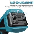 thumbnail image 3 of PlusSpray - Portable Automatic High-Pressure Paint Spray Gun (Cordless) (Greenish Blue), 3 of 4