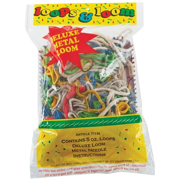 Wool Novelty Co. Inc. 711M Metal Loom w/5oz Cotton Loops, 711M