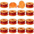 thumbnail image 1 of Paquete de 16 hilos de corte para carretes Worx Wa0010 Wg175, repuestos de 10 pies kaili Sencillez, 1 of 5