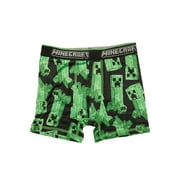 Minecraft Boys Boxer Brief Underwear, 4-Pack, Sizes XS-XL
