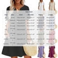 thumbnail image 3 of Women's Dresses Plus Size Solid Resort Dress Wrap V Neck for Summer, 3 of 5