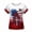White, variant on Conairie Patriotic Shirts For Womens Crew Neck Short Sleeve Loose 4th of July T Shirt With Graphic Print Basic Blouses Vacation Clothes White L
