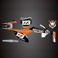 thumbnail image 3 of Attack Graphics Custom Fury Complete Bike Graphics Kit for KTM 65 SX 2018, 3 of 3