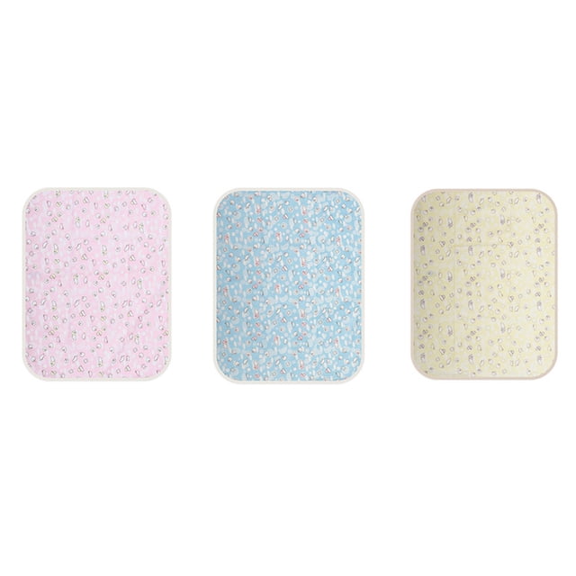 1 Set 3pcs Almohadillas a prueba de bebé a prueba de agua Pads prácticos para humedecimientos bebé (color surtido)