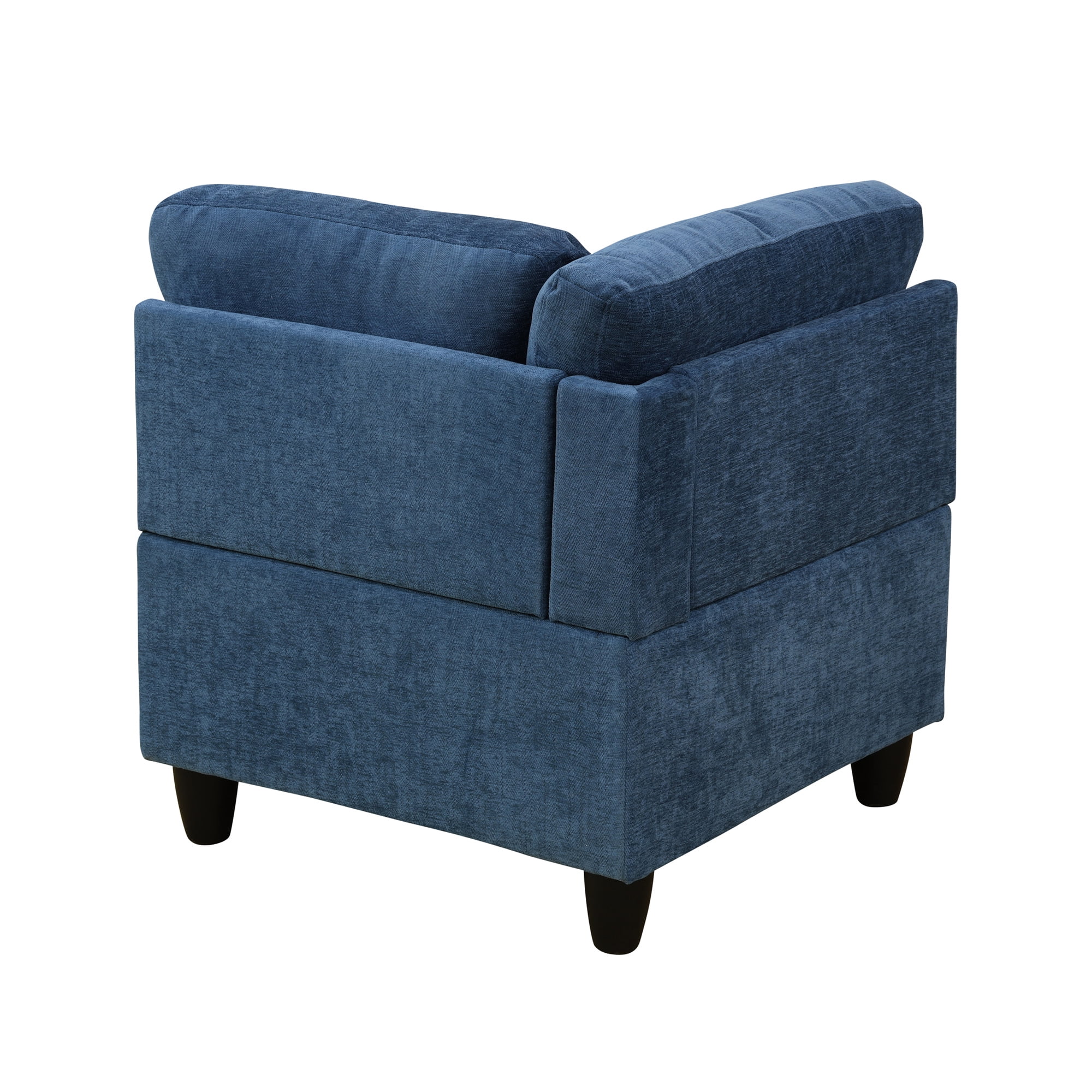 Aukfa Modular Sectional Couch Set - Corner sofa - Flannel - Blue