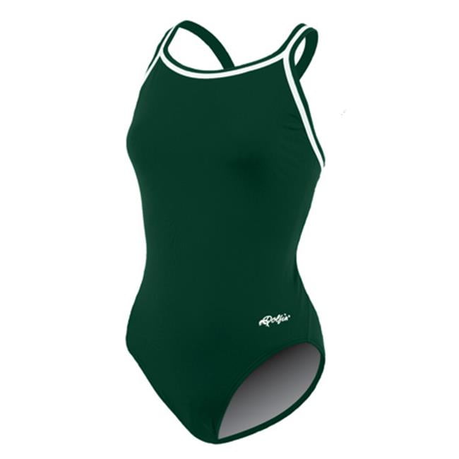 Dolfin 9582c-585 team solid dbx back forest size 40 by Jade Swimwear