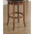 thumbnail image 3 of Provence 34" Swivel Tall Bar Stool in Light Oak, 3 of 9