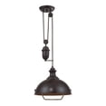 thumbnail image 1 of Elk Lighting Suspension Ajustable Style Ferme en Bronze Huilé, 1 of 2