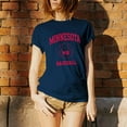 thumbnail image 5 of Minnesota Classic Baseball Arch Basic Cotton T-Shirt - 3X-Large - Navy, 5 of 7