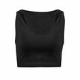 thumbnail image 5 of SDJMa Wireless Tank Top Bra Workout Tank Tops For Women With Hood Sexy Slim Tight Lifting Push Up Sleeveless Vest Sportswear Coverups Vest, 5 of 5