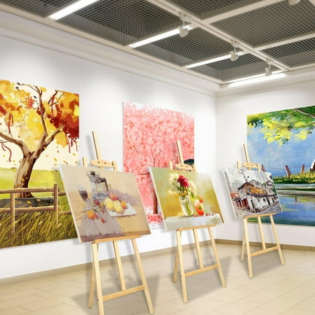 easel stand painting artist canvas display exhibition wood sketching holds inch adjustable floor walmart