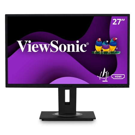 UPC 766907000764 product image for ViewSonic VG2748 27 Inch IPS 1080p Ergonomic Monitor with HDMI DisplayPort USB a | upcitemdb.com