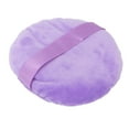 thumbnail image 1 of Borla para polvos, lavable, suave, redonda, ultra grande, para maquillaje, color morado., 1 of 14