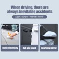 thumbnail image 4 of 2 Uds Universal 2 En 1 Tiras Antiestáticas Anticolisión De Coche Protector De Borde De Puerta Lateral De Coche A Prueba De Envejecimiento De Silicona Muyoka Hogar, 4 of 7