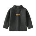 thumbnail image 2 of Esaierr Toddler Thickened T-Shirt for Baby Boys T-Shirt Winter Long-Sleeve Warm Classic Cosy Top Shirts for 1-6Y, 2 of 5