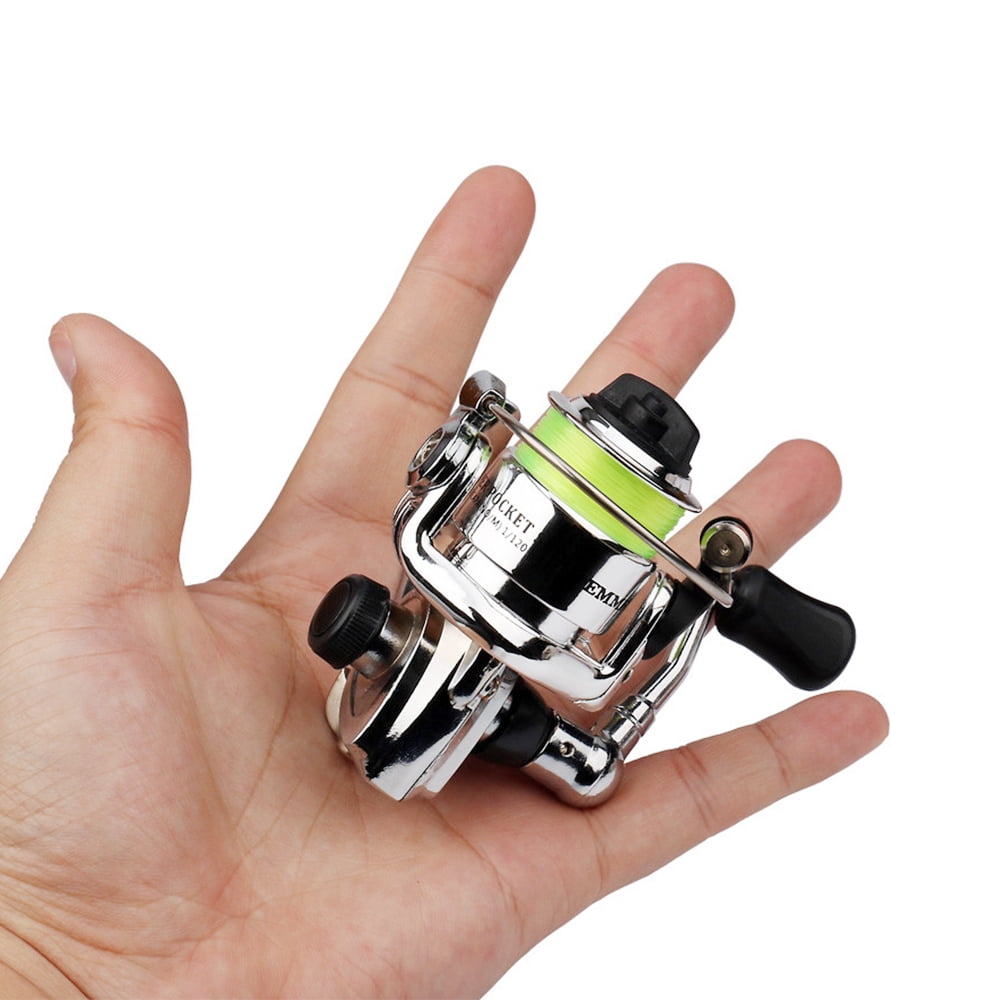 Aibecy Portable Pocket Fishing Rod Reel Combo Telescopic Pole Spinning Kit