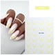 thumbnail image 1 of Pegatinas para uñas para decoración de uñas, pegatinas para uñas para mujeres, pegatinas para uñas de color sólido, pegatinas para uñas con degradado francés, pegatinas adhesivas para uñas en la parte, 1 of 3