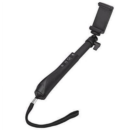 Polaroid 40 Inch Selfie Stick With Integrated Bluetooth Remote Release In Grip For IOS and Android Bluetooth Camera Devices and Digital Cameras