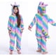 thumbnail image 4 of Pijamas siameses de animales de león, zorro y pegaso, de franela de invierno con dibujos animados para hombres y mujeres, pijamas para padres e hijos, 4 of 6