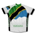 thumbnail image 2 of Tanzania Flag Short Sleeve Cycling Jersey  for Men - Size XL, 2 of 3