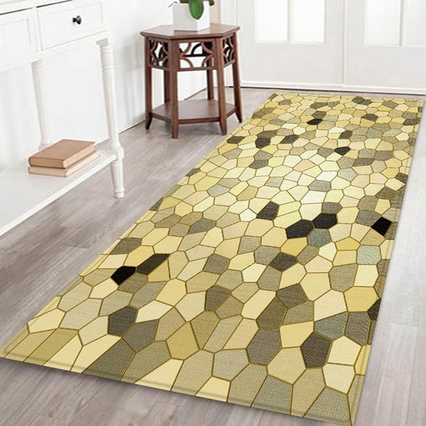 Alfombra de piso de esponja antideslizante Impresión digital Alfombra Área Alfombra Sa de Decoración para hogar Polígono Macarena Alfombra del piso