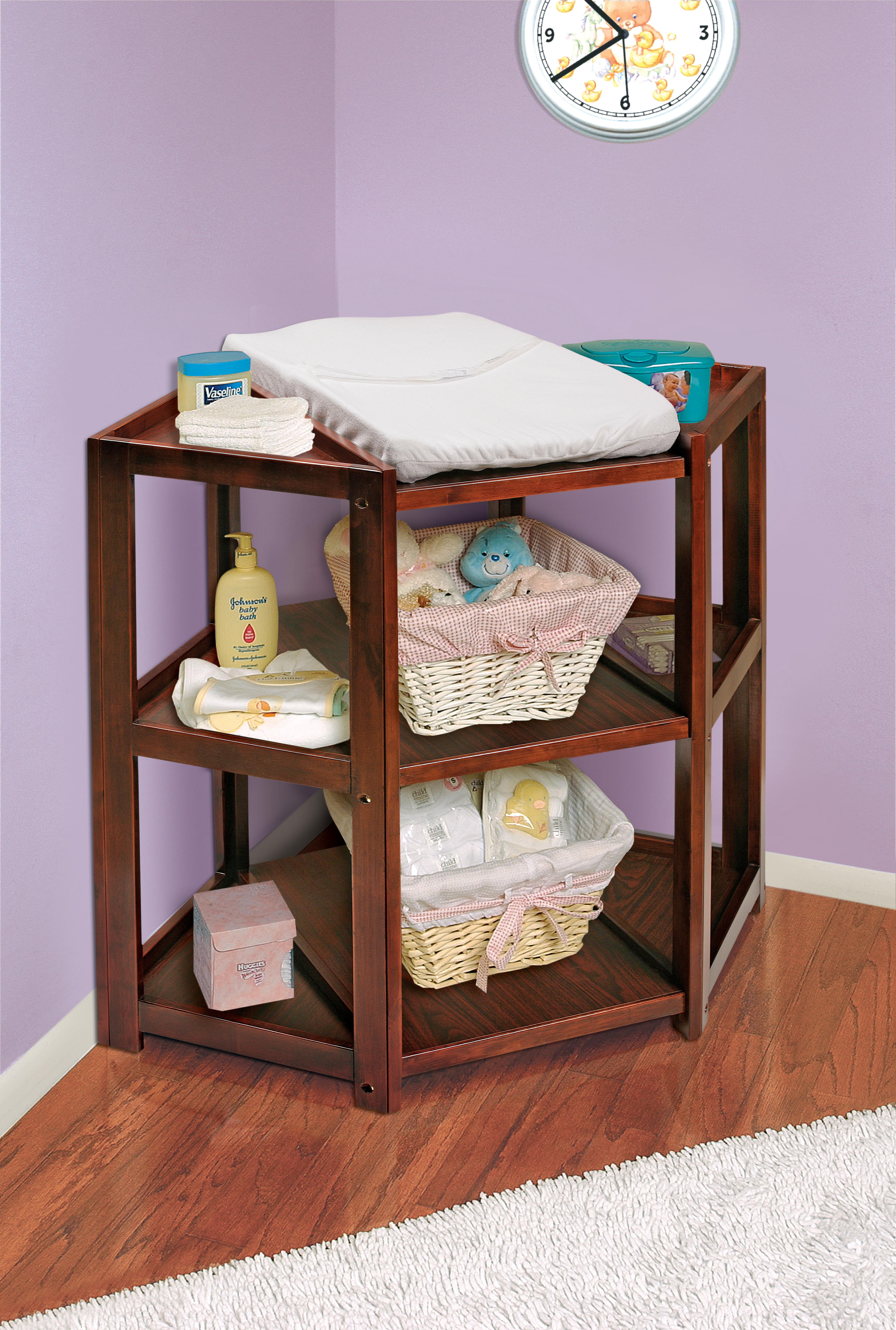 wayfair corner changing table