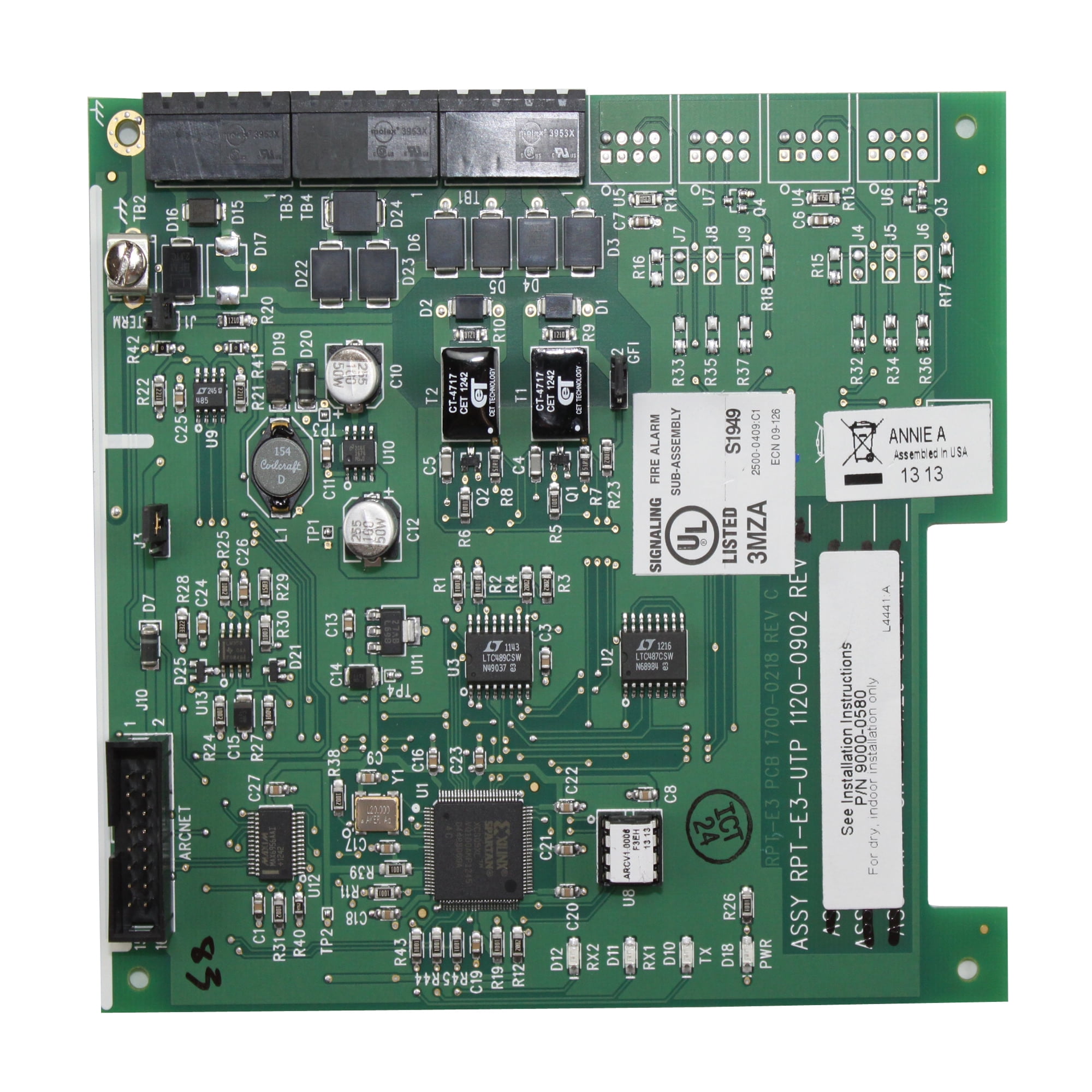 Fci Gamewell Honeywell RptE3Utp Unshielded TwistedPair Network