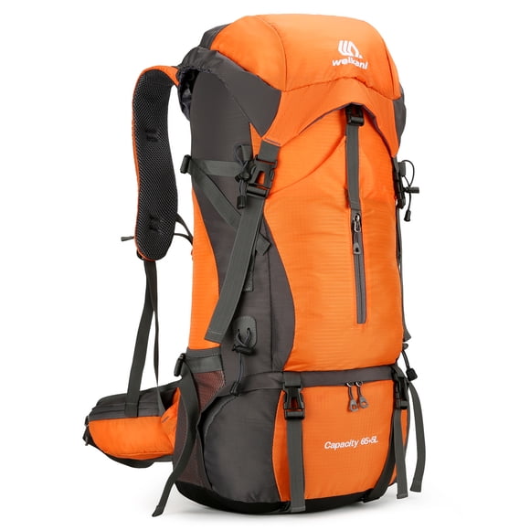70L Hiking Backpack Water-resistant Climbing Camping Backpack Travel Daypack with Rain Cover