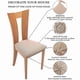 thumbnail image 3 of Set Of 6 Chair Seat Covers For Dining Room Kitchen Chairs, 3 of 4