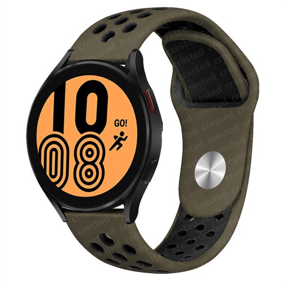 Silicone Bands Galaxy Watch 5 Bands 40mm 44mm/5 Pro 45mm/Galaxy Watch 4 40mm/44mm Classic 42mm/46mm ,20mm Silicone Sports Replacement Straps for Samsung Watch 4/5/5 Pro/Galaxy Active 2/3 41mm