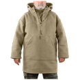 thumbnail image 2 of Black Friday Deals Men Coat Wool Heavy Winter Leisure Jacket Pure Color Plus Size Casual Sweater, 2 of 4