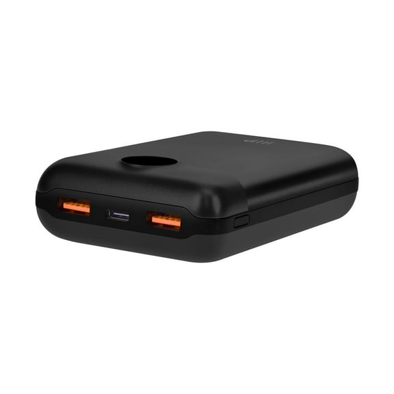 Monoprice Compact USB-C 20,000 mAh Power Bank with PD 20W and QC 3.0 Fast Charging, Built-In Digital LED Display, For 14 Pro Max, iPhone 14 Pro, AirPods, iPad, Samsung Galaxy S23, S23 , Ultra