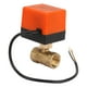 thumbnail image 1 of Válvula de bola de latón motorizada Válvula eléctrica de 2 vías Control de 1 punto de 3 cables G3/4 DN20 AC220V, 1 of 8