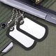 thumbnail image 2 of 12 piezas de silenciador de silicona para placa de identificación de estilo militar, cubierta protectora de silicona para placa de identificación, 2 of 6