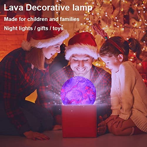 Lampe Lava Rouge, Décoration et Éclairage d'Intérieur