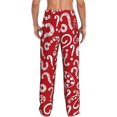 thumbnail image 7 of Salouo Question Marks1 Print Pajama Pants for Men, Lounge Pants Elastic Waistband Casual Men's sleepwear Loungewear Sleep Pajama Pant -Medium, 7 of 7