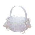 thumbnail image 2 of Elegant Wedding Flower Basket Style 5770 for Flower Girl Decor, By Meiiso, Large Inventory!, 2 of 7