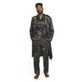 thumbnail image 5 of Dogg Supply by Snoop Dogg Men's Long Sleeve Microfleece Hooded Lounge Robe with Pockets, 5 of 7