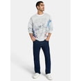 thumbnail image 2 of Lilo and Stitch Men's Crewneck Sweatshirt with Long Sleeves, Sizes XS-3XL, 2 of 5