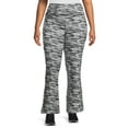 thumbnail image 2 of Terra & Sky Women's Plus Size Flare Leggings, 2-Pack, 2 of 5