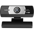 thumbnail image 1 of 1080P Webcam with Microphone, Full HD Video Calling Web Camera, HD Light Correction Streaming Webcam for Zoom/Skype/Teams, Plug and  PC Camera Web cam for Windows &, 1 of 7