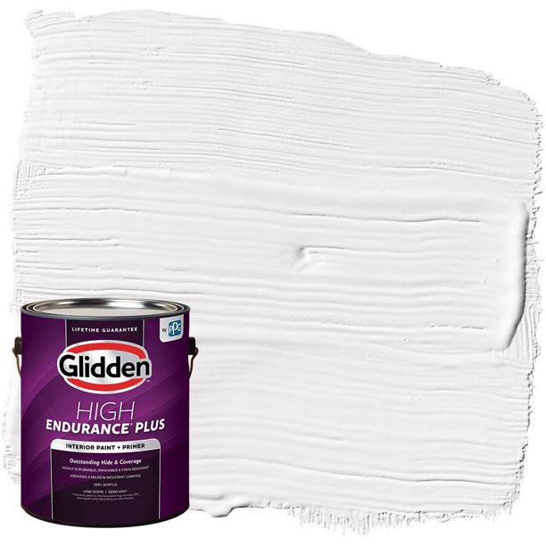 Glidden Hep Interior Paint And Primer Queen Anne S Lace Purple 1 Gallon Eggshell Walmart Com Walmart Com