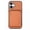 Brown, variant on Dteck Detachable Back Cover for iPhone 16 with Card Holder, Magnetic Wallet Pocket Carbon Fiber Texture PU Leather Slim Phone Case, Green