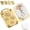 Style D, variant on Flower Press Keychain, Mini Flower Press Kit for On-the-Go Nature Crafts, Portable Flower Press Keychain, Metal Keychain Flower Press for Preserving Botanicals