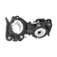 thumbnail image 4 of Naiovety 360 Rotación Ciclismo Bicicleta Luz Linterna Abrazadera Bicicleta Antorcha Clip Montaje Soporte de luz Soporte Ciclismo blanco negro Naiovety HW4561-02B, 4 of 5