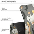 thumbnail image 4 of Yayeee Faucet Mat for Kitchen Sink 30" Diatomite Long Splash Guard Pad, Cute Ghosts, 2 Pack, 4 of 7